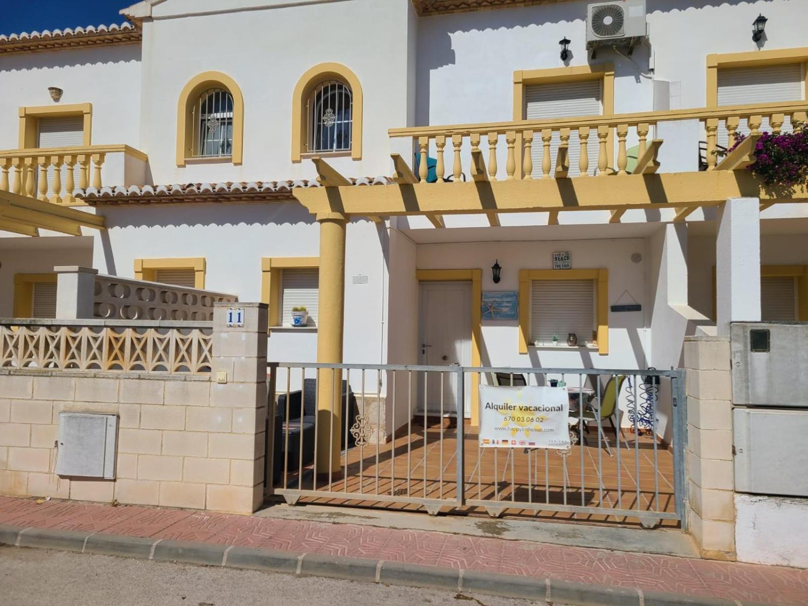 Bungalow Pueblo Mar En Els Poblets. Dénia Esterno foto